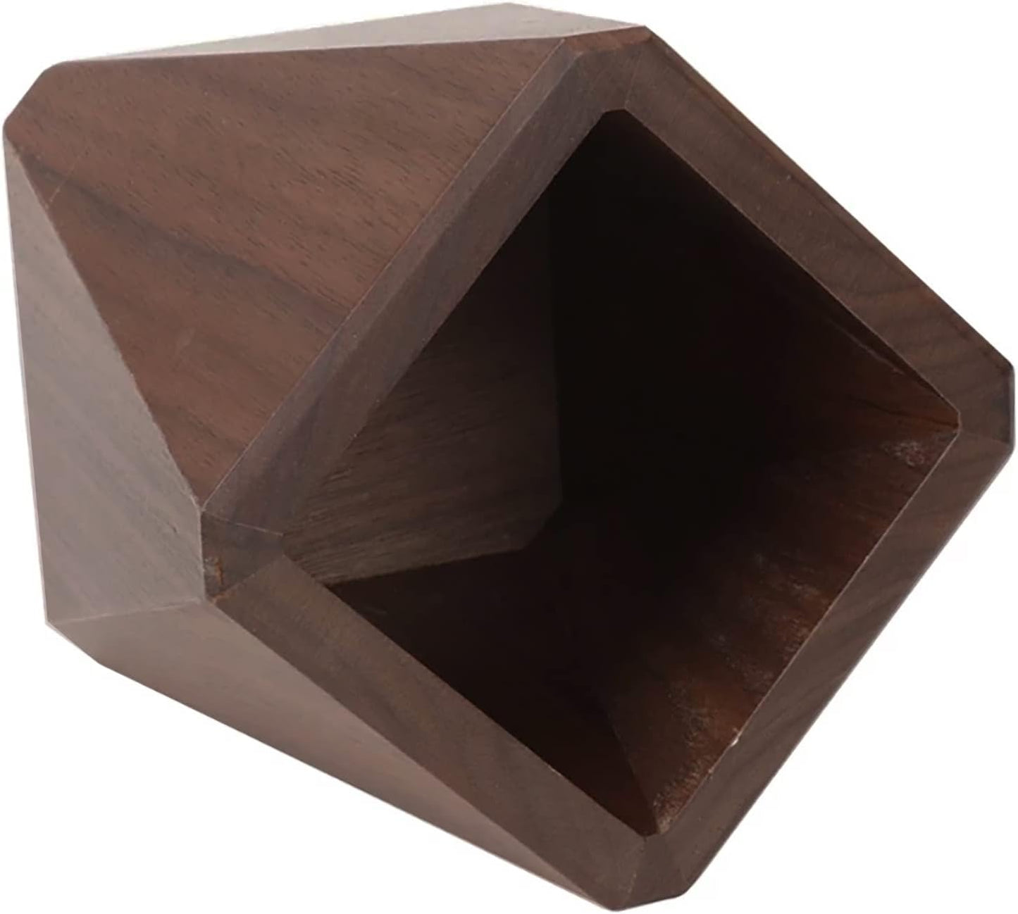Natural Solid Wood Desktop Organizer