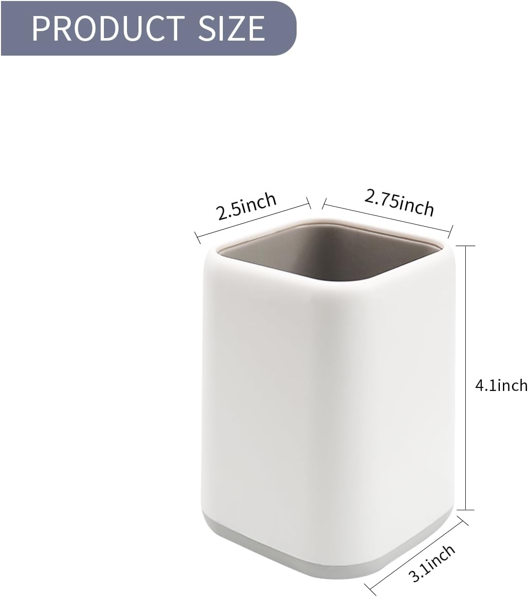 Modern Oval-Square Multi-Use Pen Holder